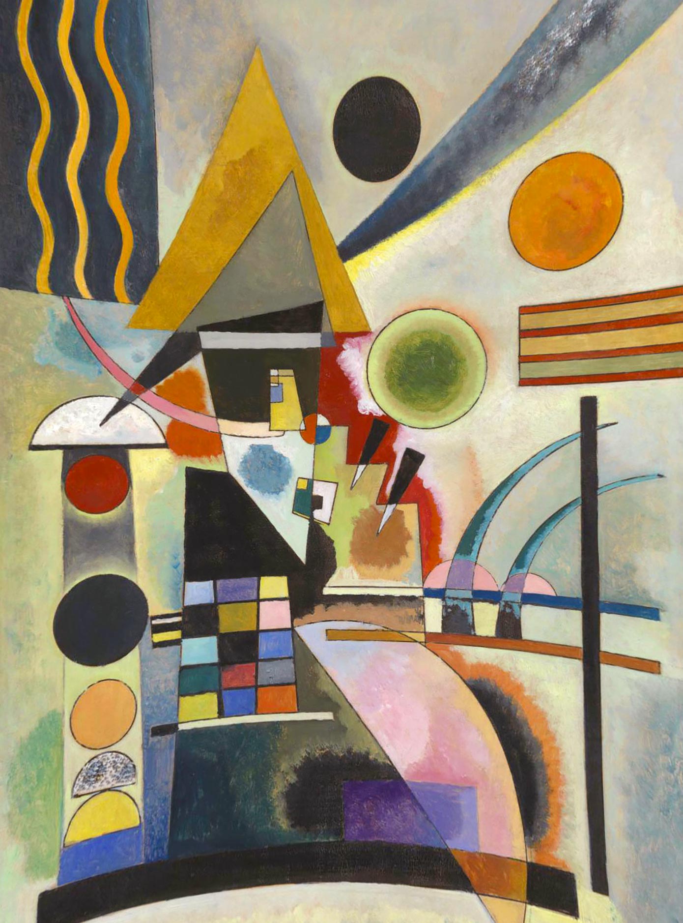 Wassily Kandinsky — Swinging, 1925