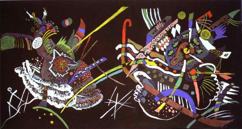 Painter Wassily Kandinsky. 311. 1912 year