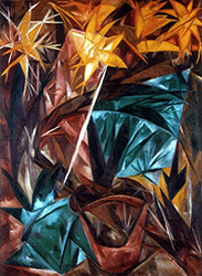 Natalia Goncharova, Rayonist Lilies, 1913