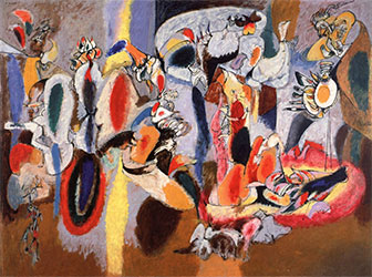 Arshile Gorky, The Liver is the Cock's Comb, 1944