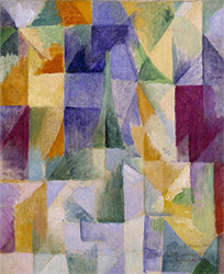 Robert Delaunay - Windows Open Simultaneously, 1912