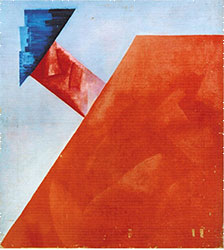 Olga Rozanova - Non-Objective Composition, 1917