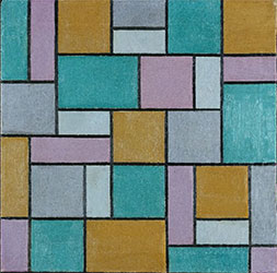 Theo van Doesburg - Composition XVII, 1919