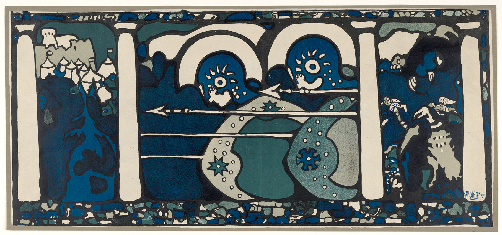 Wassily Kandinsky — Poster for the First