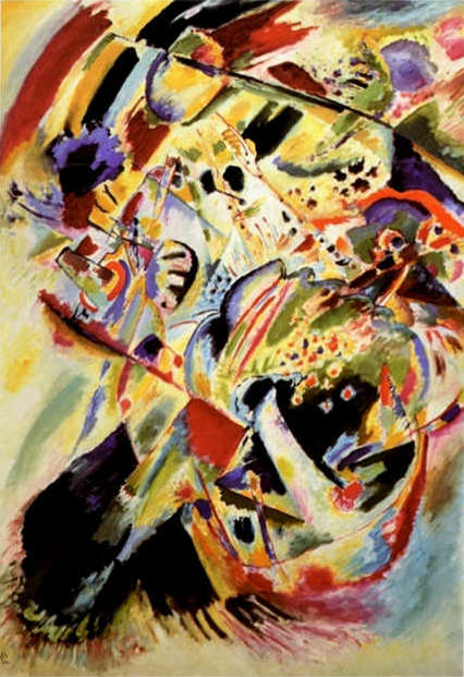 Wassily Kandinsky — Wall Panel No. 4, 1914