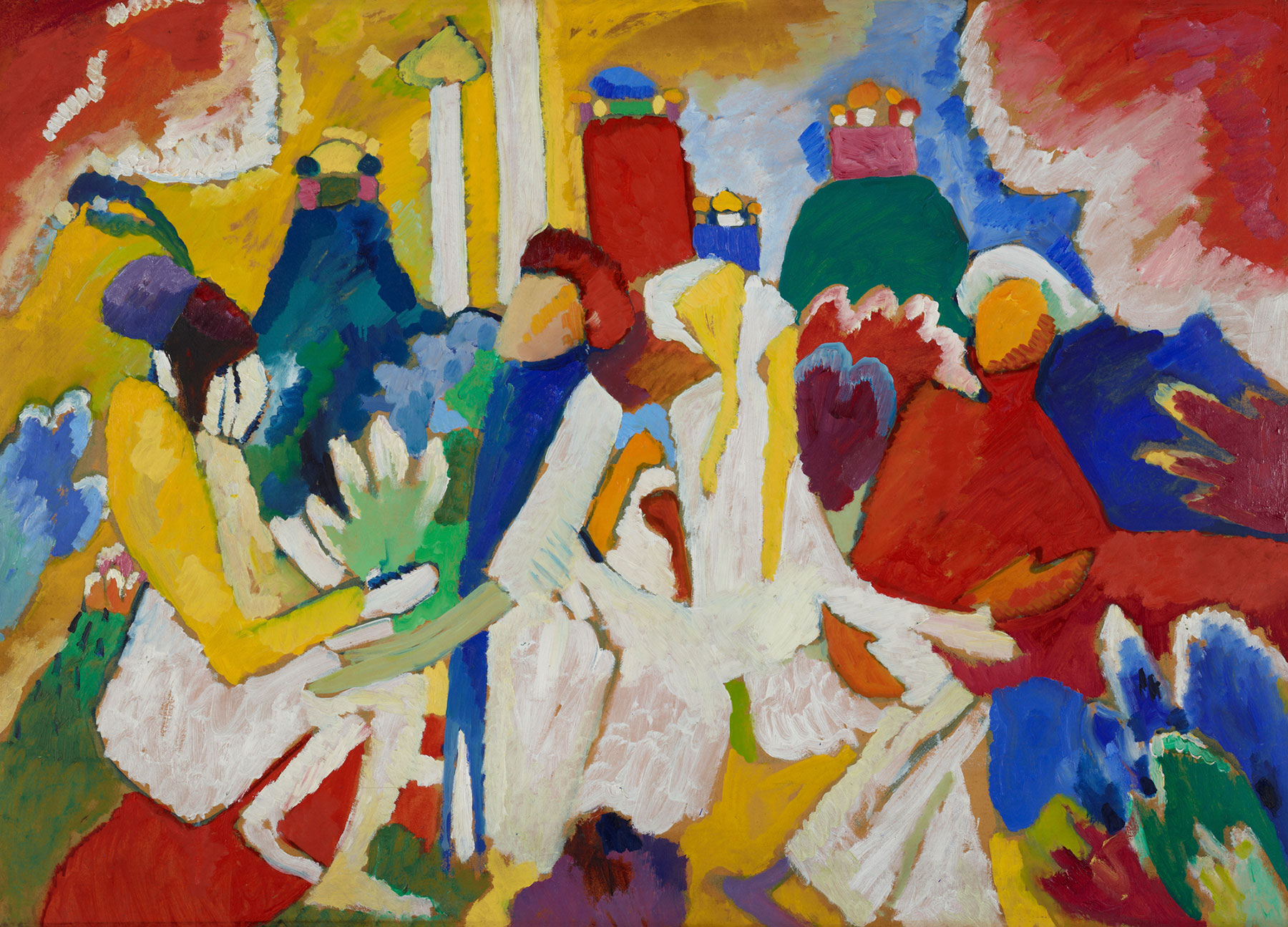 Wassily Kandinsky — Oriental, 1909