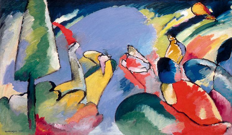 Wassily Kandinsky — Improvisation 14, 1910