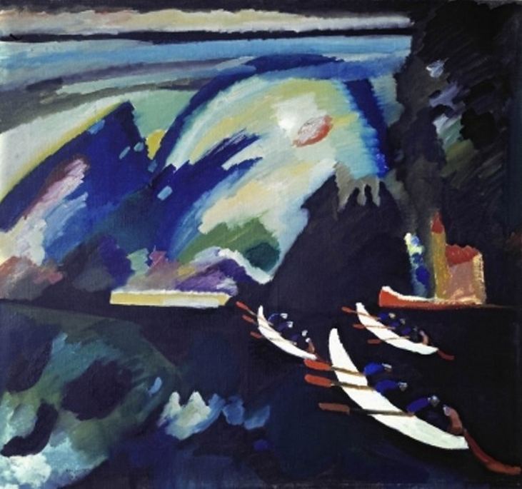 Wassily Kandinsky — Lake, 1910