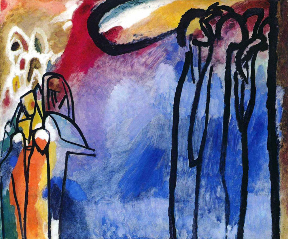 Wassily Kandinsky — Improvisation 19, 1910
