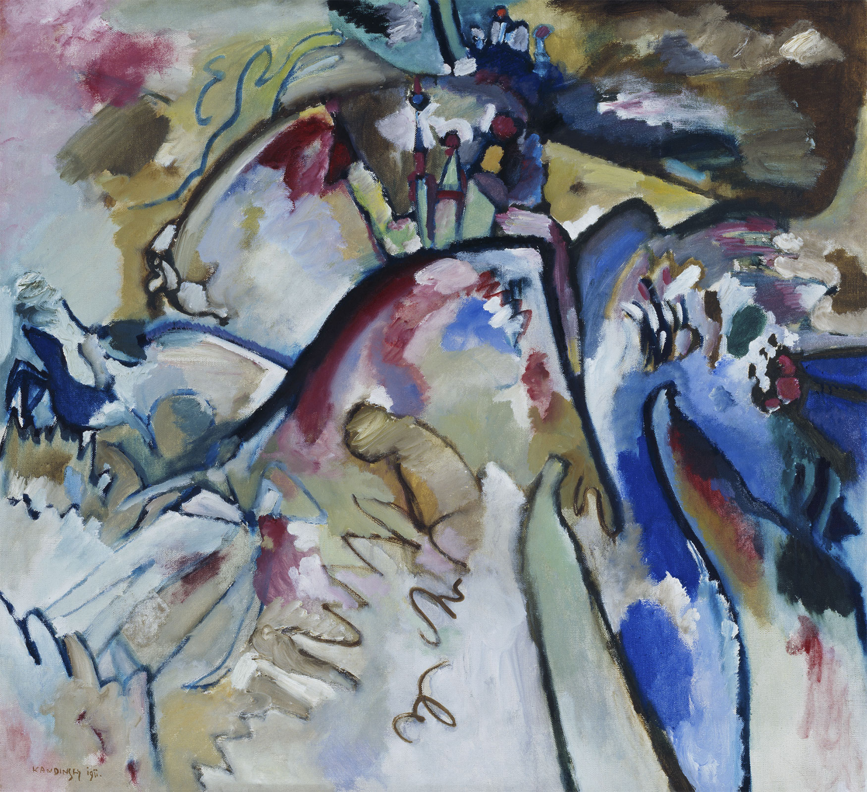 Wassily Kandinsky — Improvisation 21a, 1911