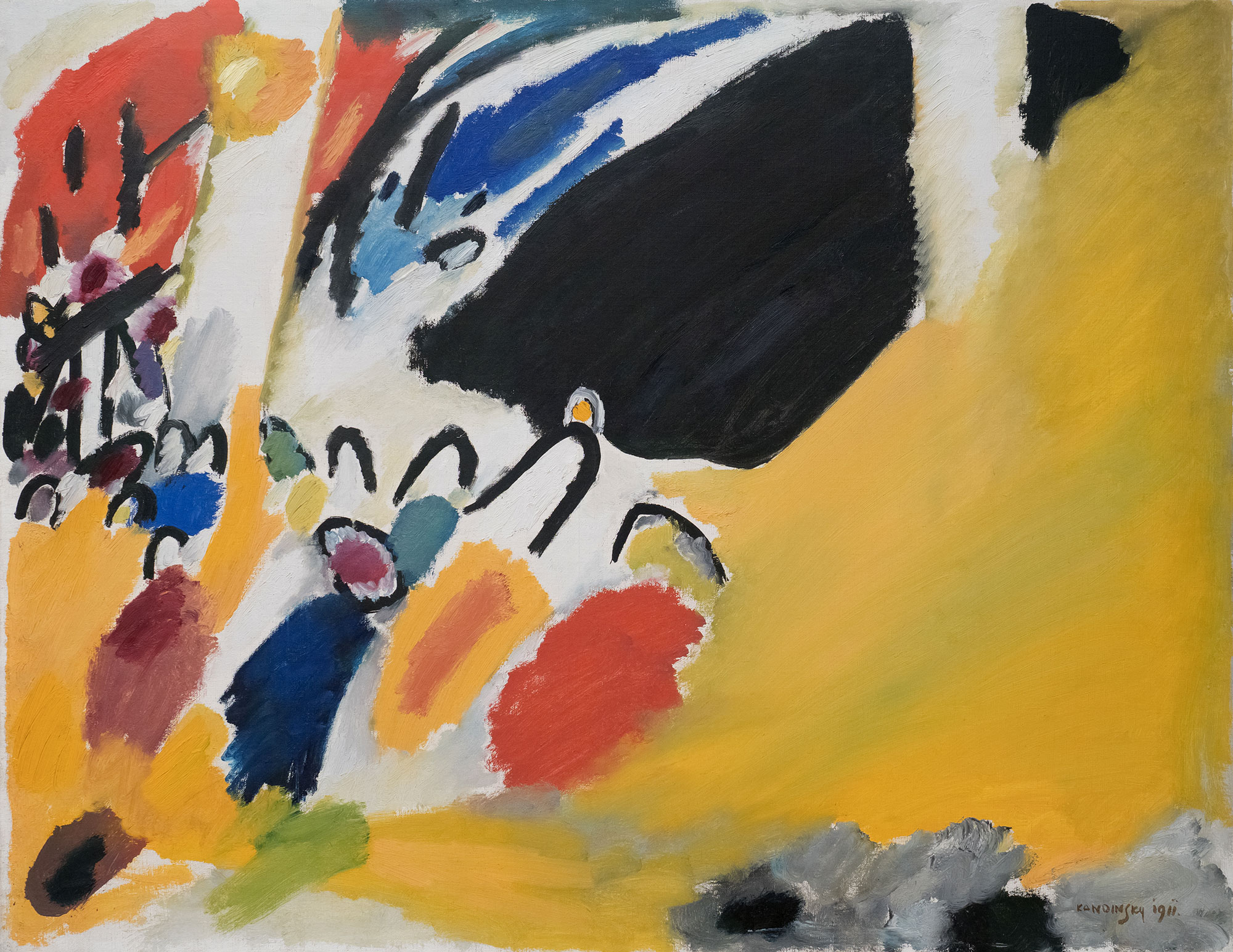 Wassily Kandinsky — Impression III (Concert), 1911