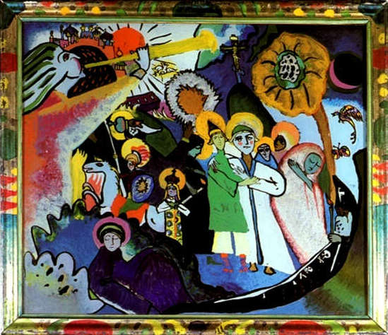Wassily Kandinsky — All Saints l, 1911