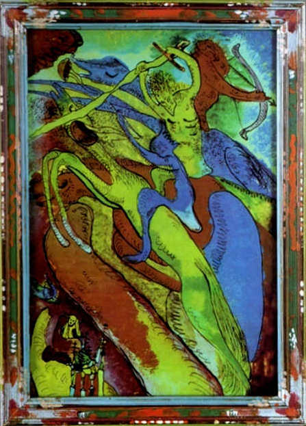 Wassily Kandinsky — Rider of the Apocalypse, 1911