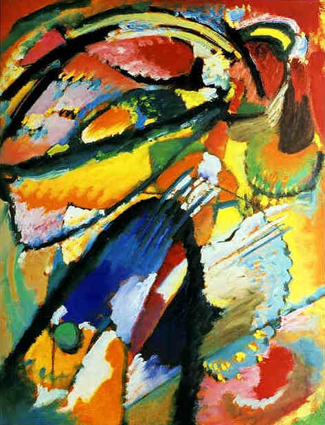Wassily Kandinsky — Angel of the Last Judgment, 1911