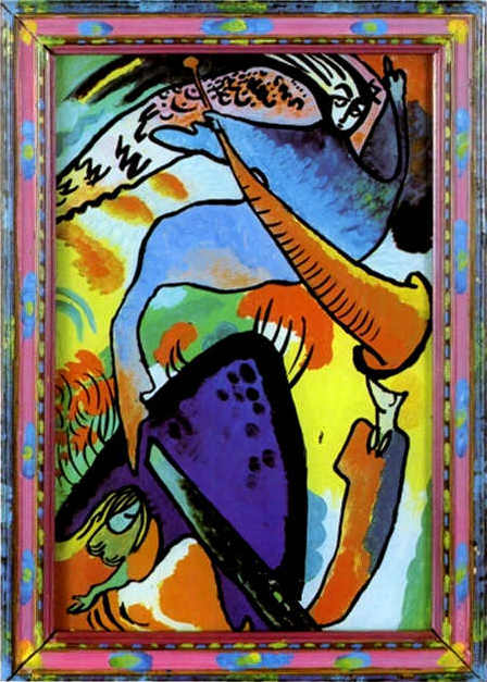 Angel of the Last Judgment (1911) by Wassily Kandinsky Angel of the Last Judgment (1911) by Wassily Kandinsky