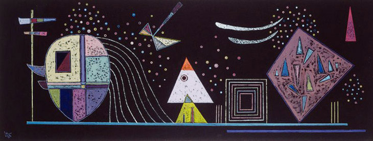The Green Line (1938)  by Wassily Kandinsky