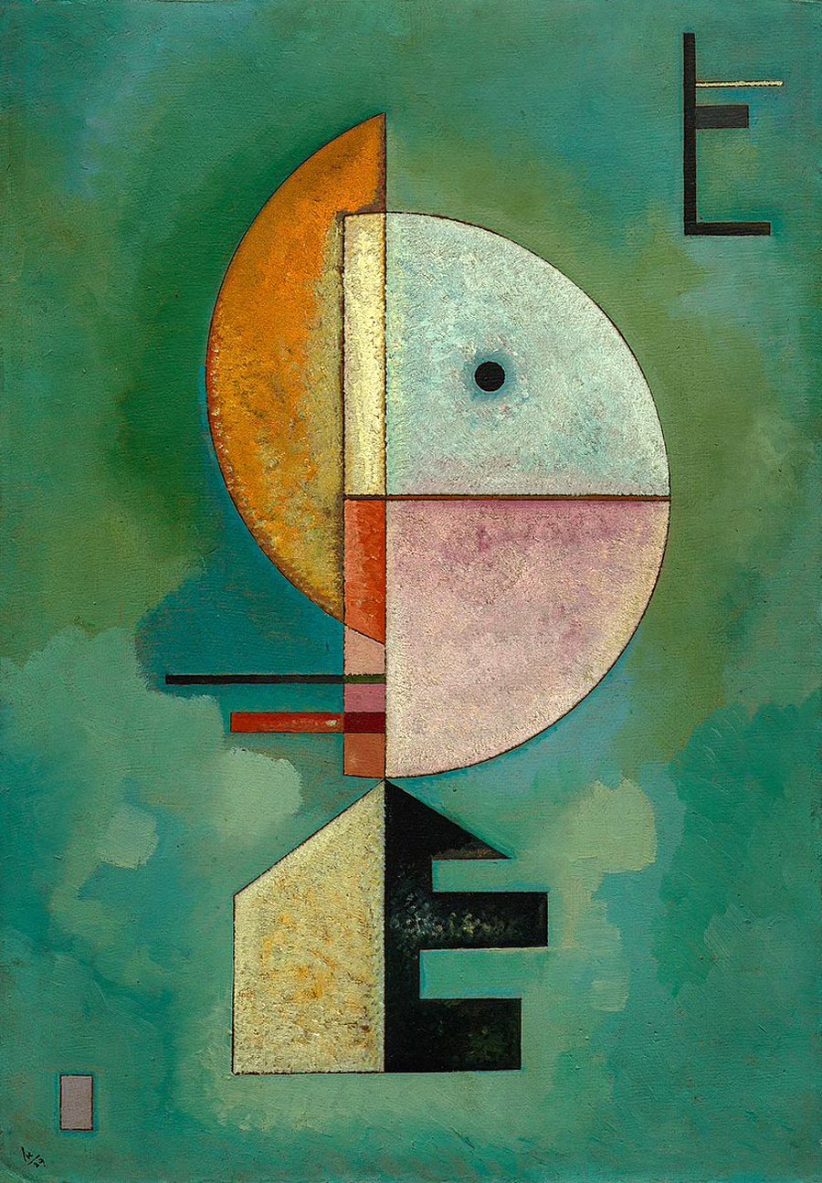 Wassily Kandinsky — Upward, 1929