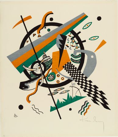 Wassily Kandinsky — Plate IV from the portfolio Kleine Welten, 1922