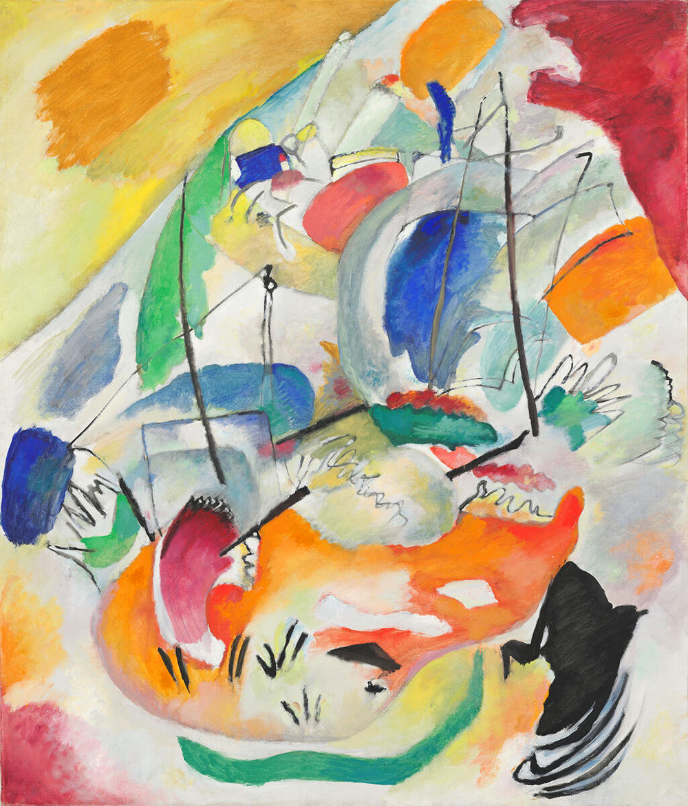 Wassily Kandinsky — Improvisation 31 (Sea Battle), 1913