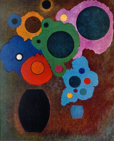 Black Increasing (1927)  by Wassily Kandinsky