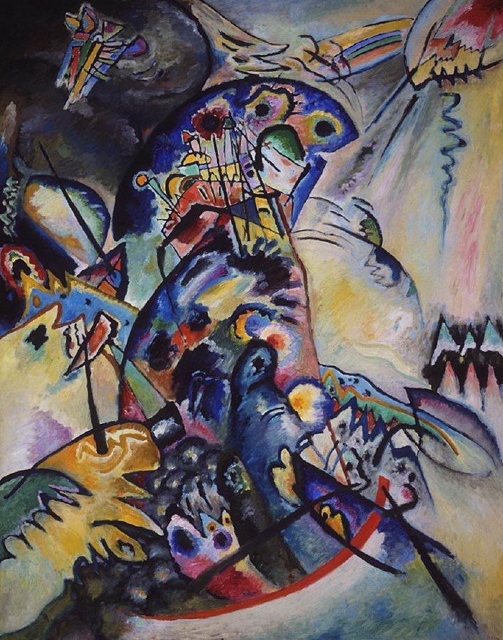Wassily Kandinsky — Blue Crest, 1917