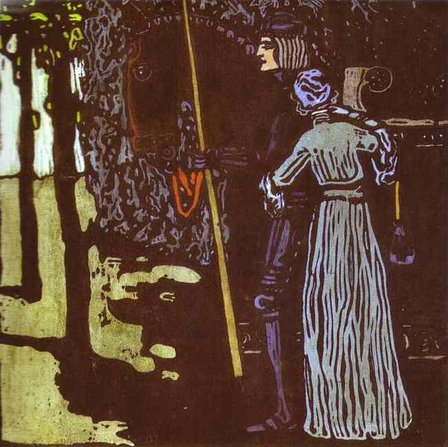 Wassily Kandinsky — Farewell, 1903