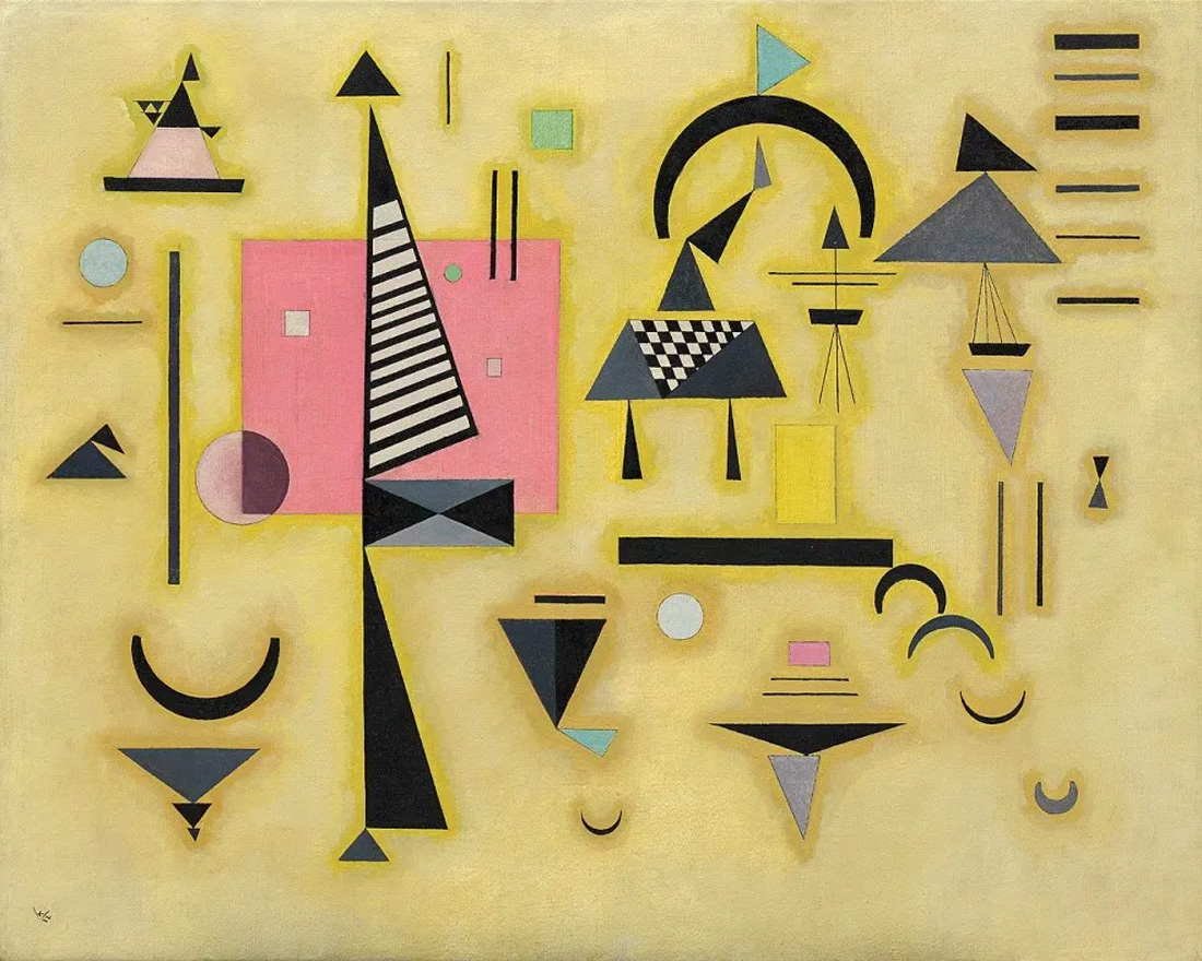 Wassily Kandinsky — Decisive Pink, 1932