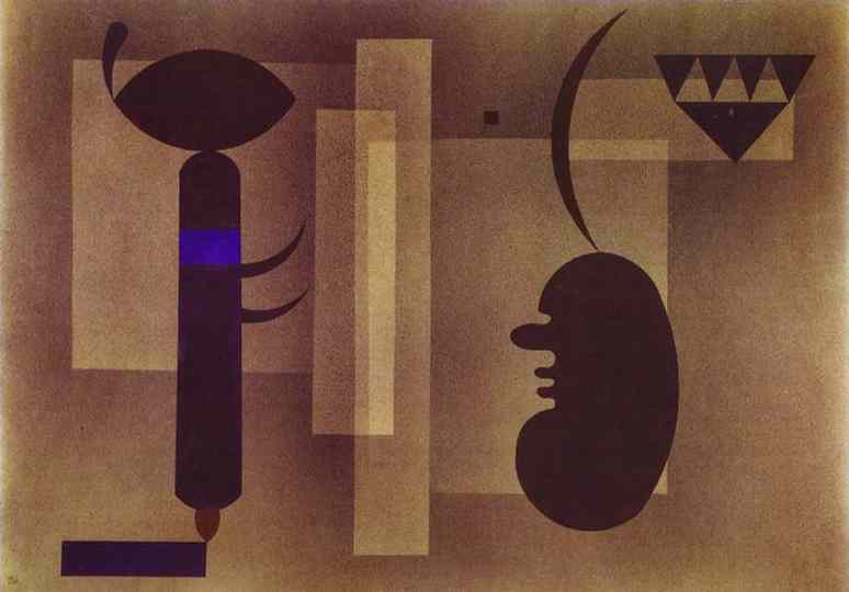 Gloomy Situation (1933) by Wassily Kandinsky Gloomy Situation (1933) by Wassily Kandinsky