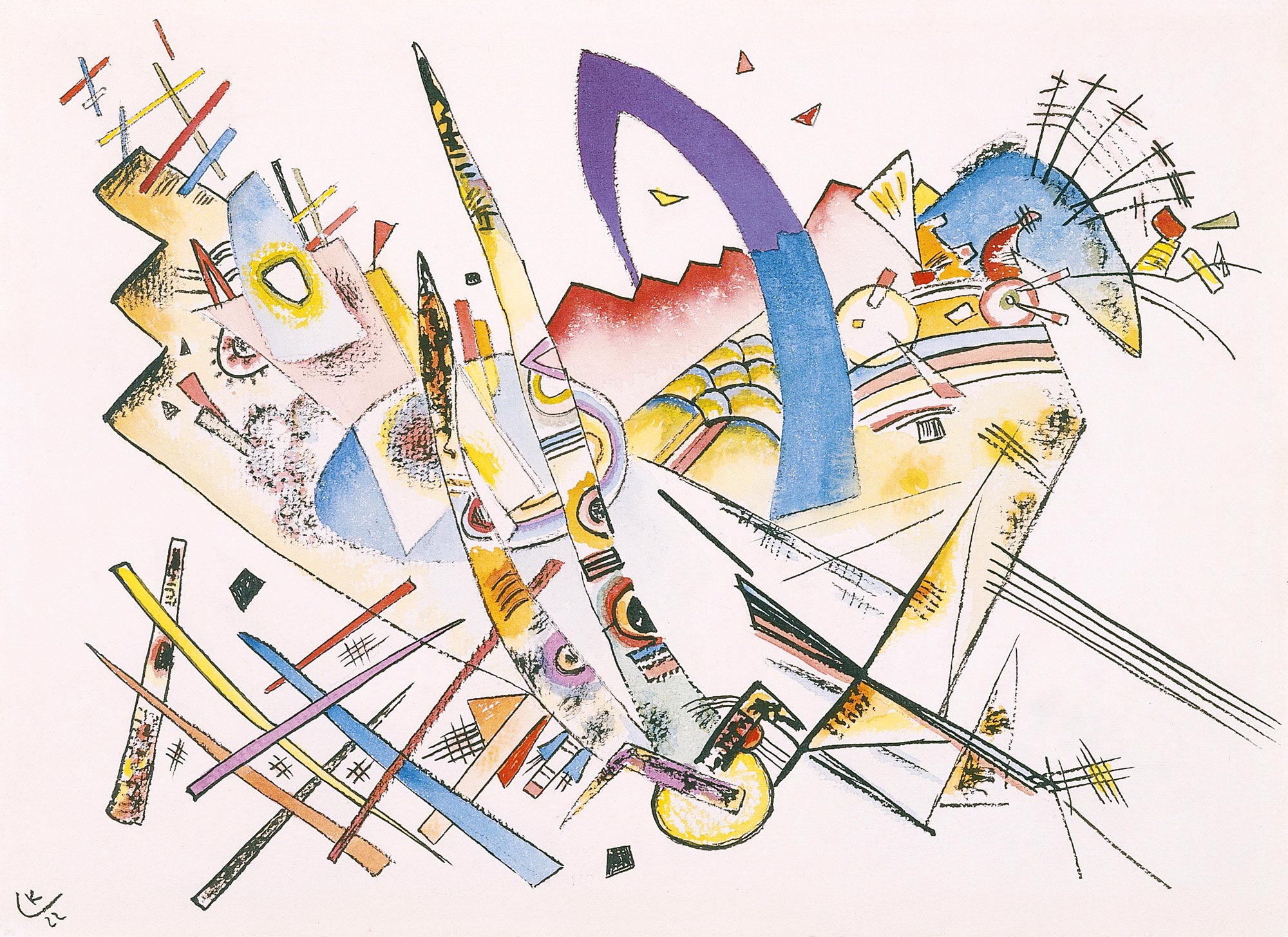 Wassily Kandinsky — Sin Titulo, 1922