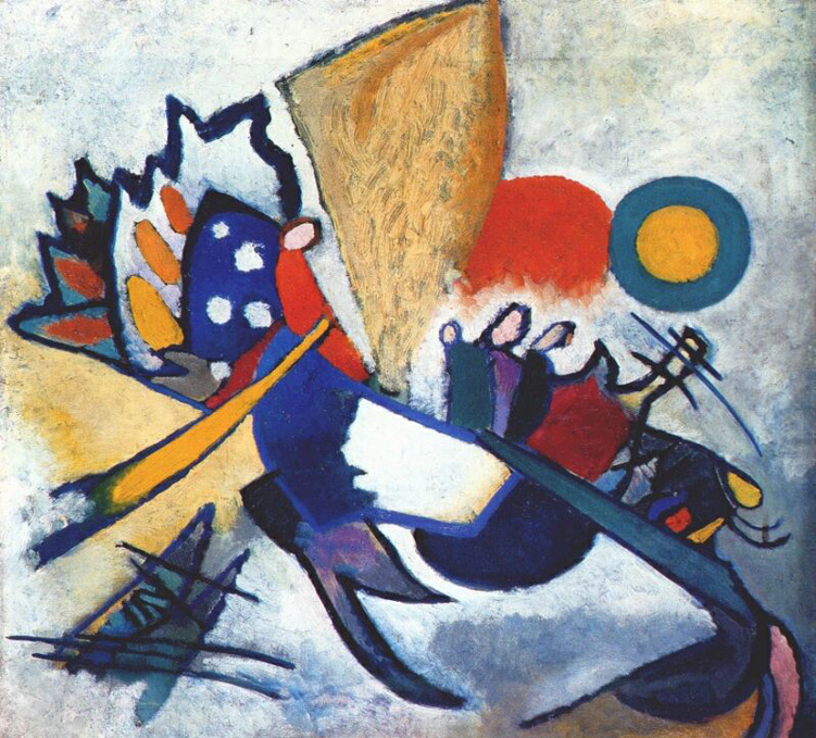 Wassily Kandinsky — Improvisation 209, 1917