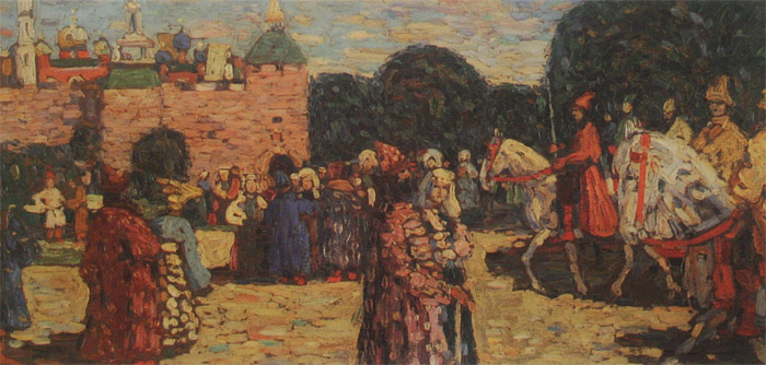 Wassily Kandinsky — Sunday (Old Russian), 1904