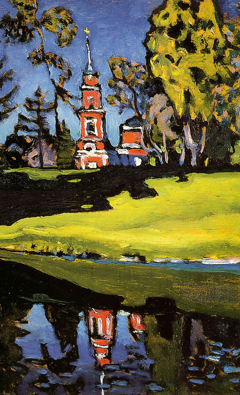 Wassily Kandinsky — Ahtyrka. Red Church, 1908