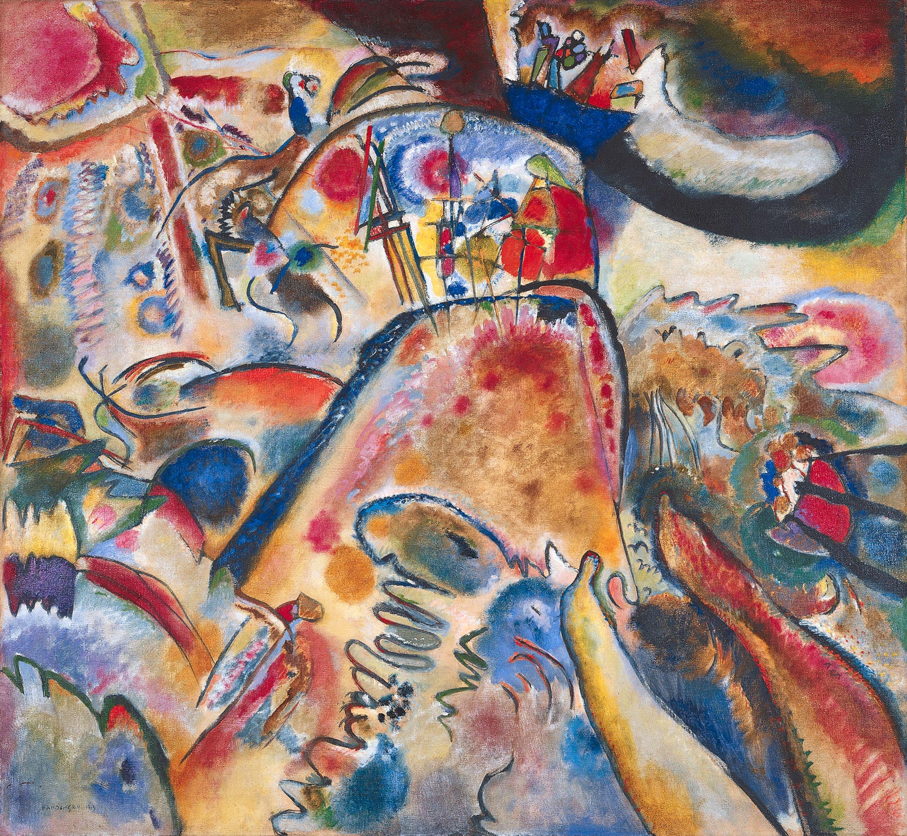 Wassily Kandinsky — Small Pleasures, 1913