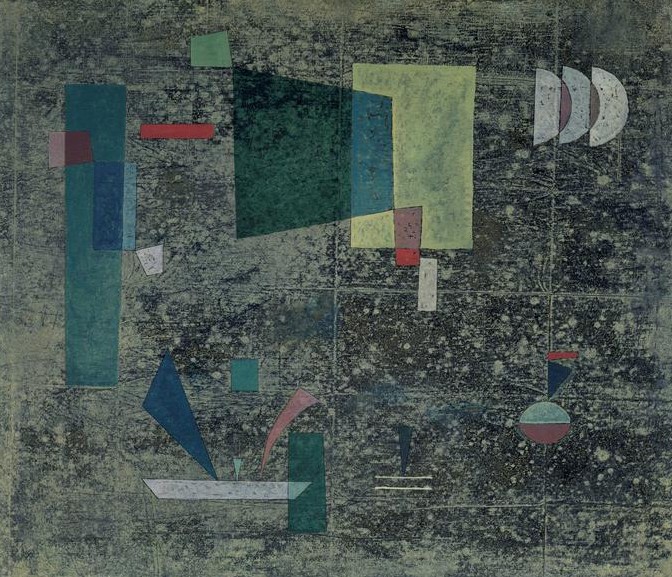 Circulation Slowed (1931)  by Wassily Kandinsky