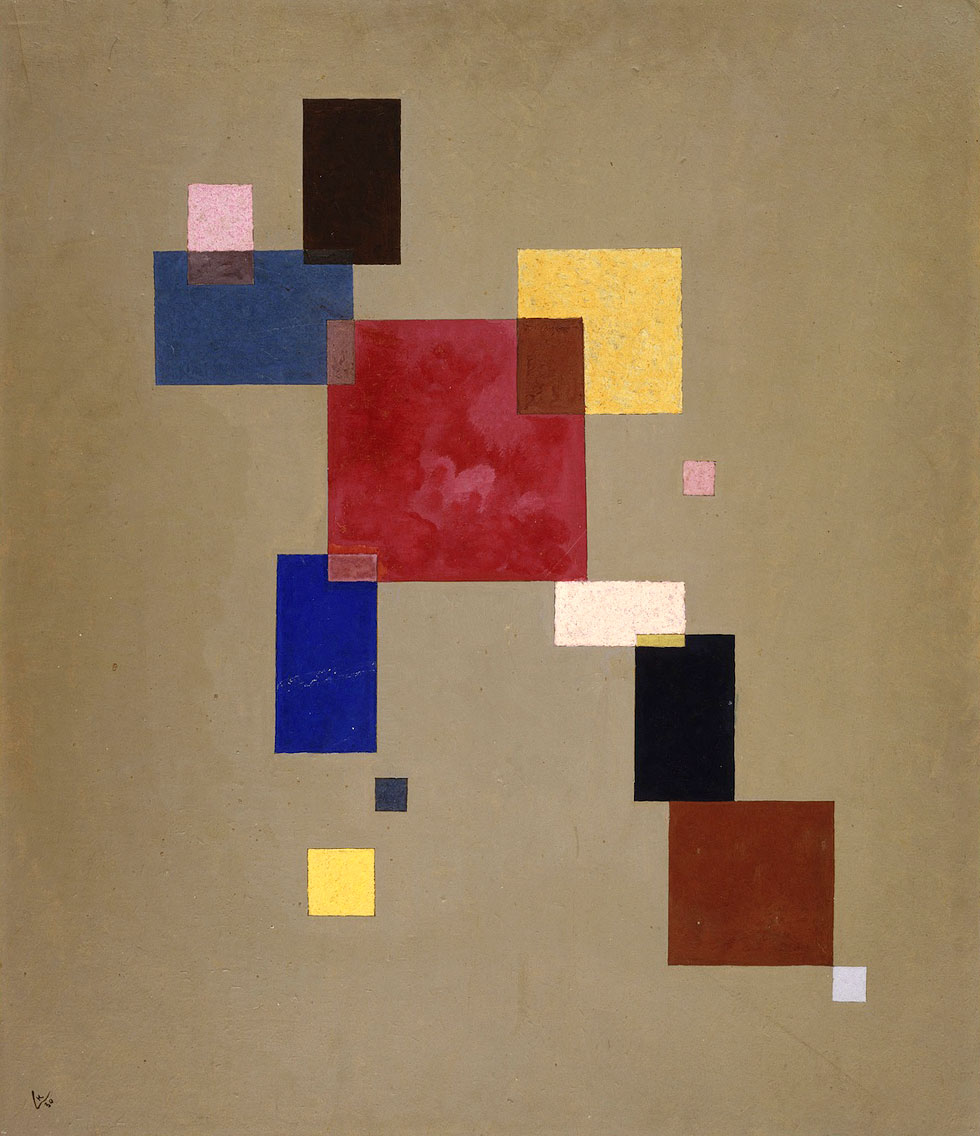 Wassily Kandinsky — Three Rectangles, 1930