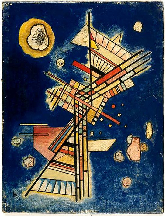 Wassily Kandinsky — Dark Freshness, 1927