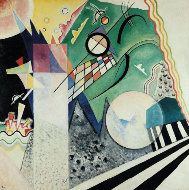 Wassily Kandinsky — Open Green, 1923