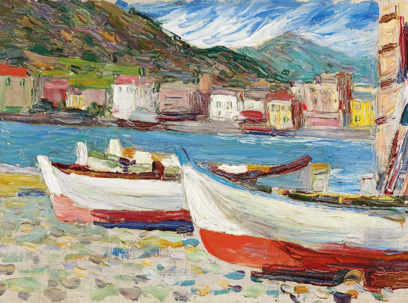 Wassily Kandinsky — Rapallo - Boats, 1905
