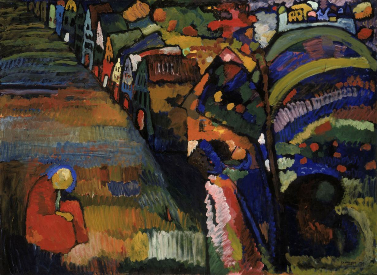 Wassily Kandinsky — Painting with Houses, 1909