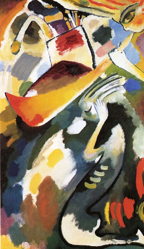 Wassily Kandinsky — The Last Judgment, 1910
