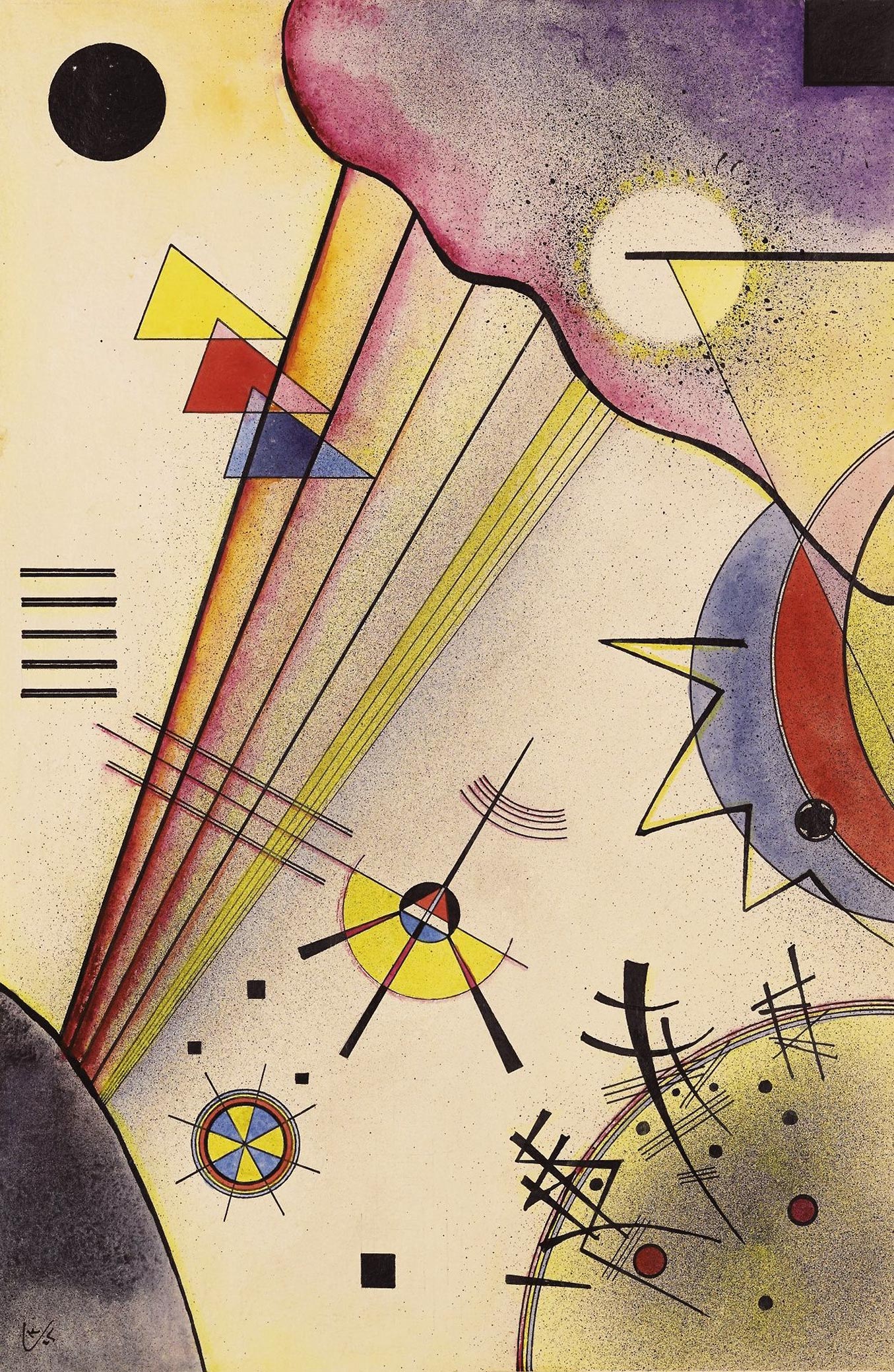 Wassily Kandinsky — Clear Connection, 1925