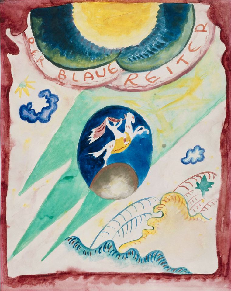 Wassily Kandinsky — Sketch for
