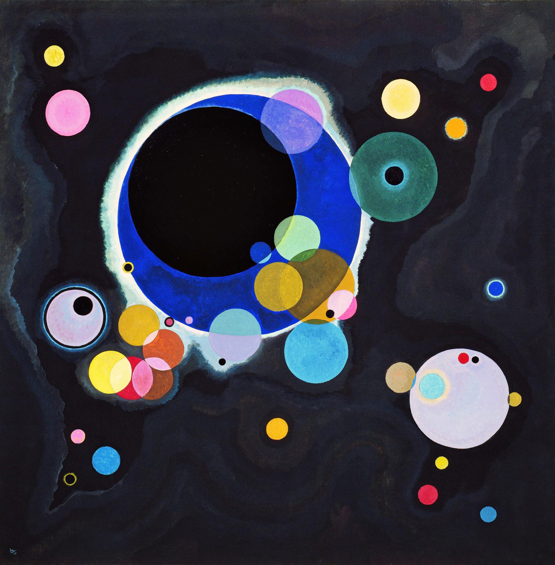 Wassily Kandinsky — Several Circles, 1926