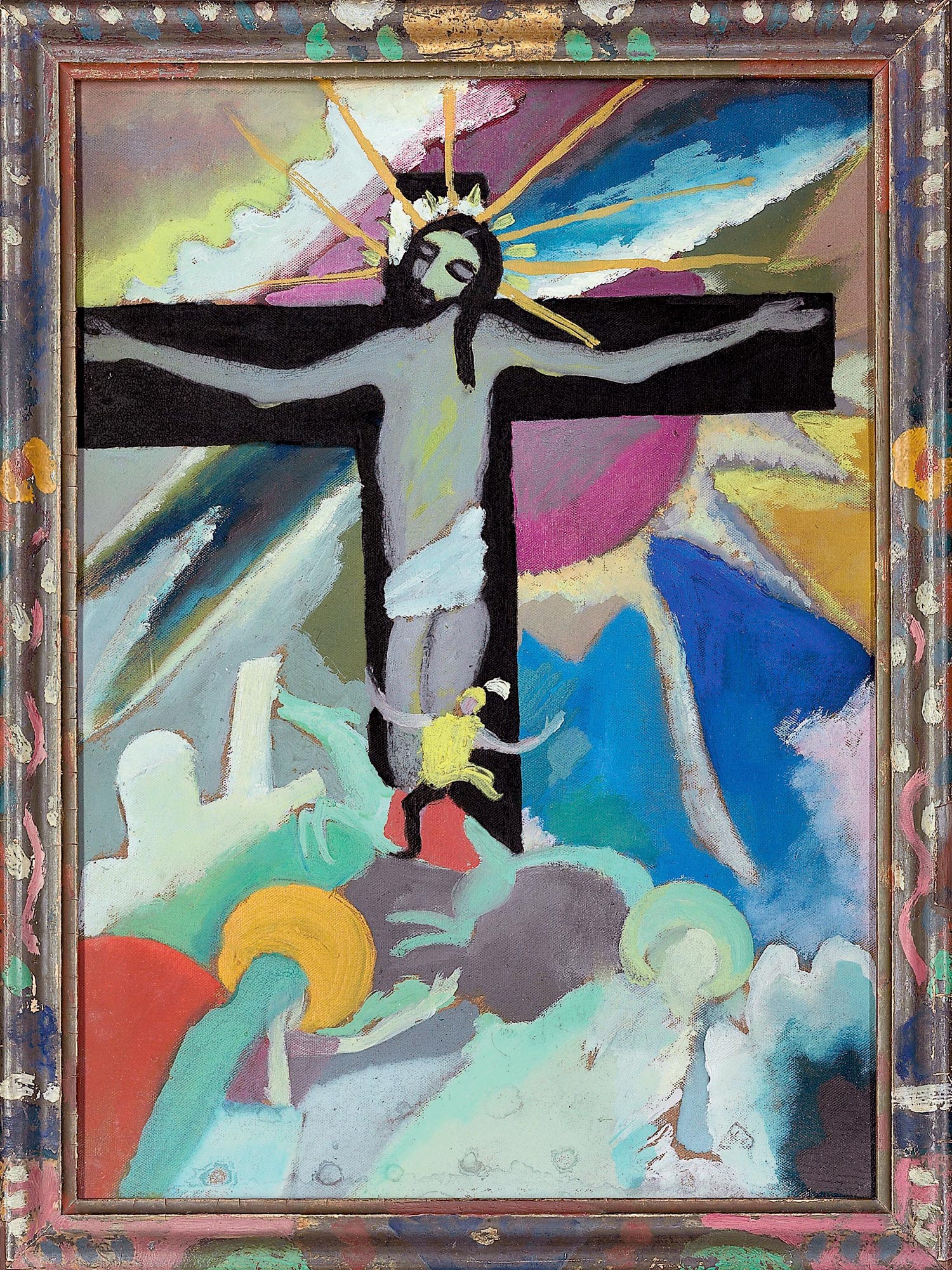 Wassily Kandinsky — Crucified Christ, 1911