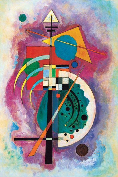 Wassily Kandinsky — Hommage to Grohmann, 1926