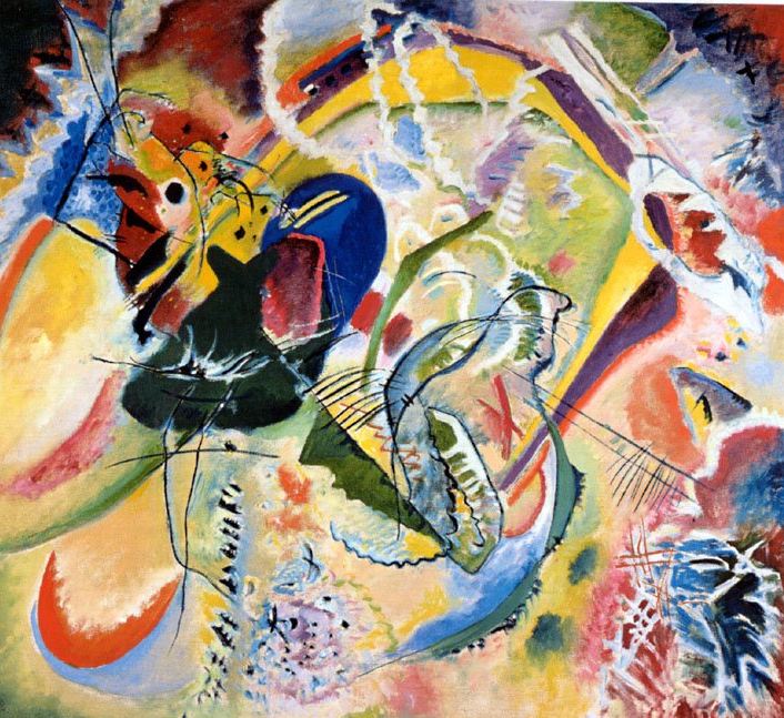 Wassily Kandinsky — Improvisation 35, 1914