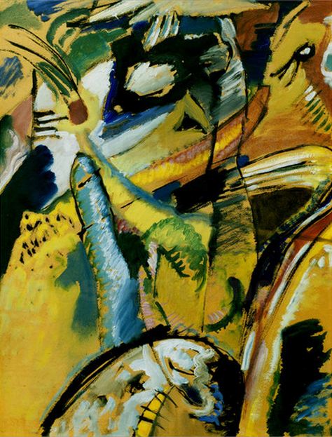 Wassily Kandinsky — Wall Panel No. 3, 1914