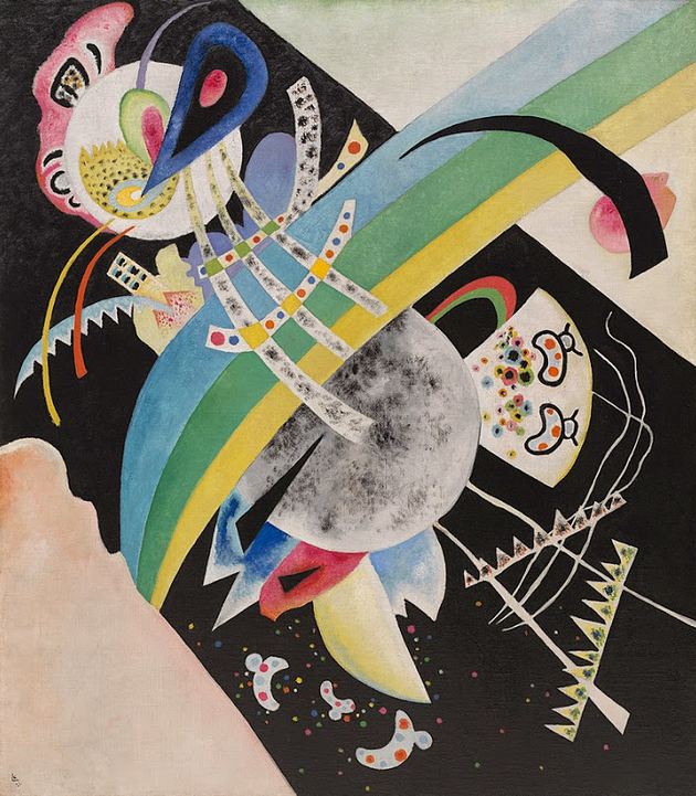 Wassily Kandinsky — Circles on Black, 1921