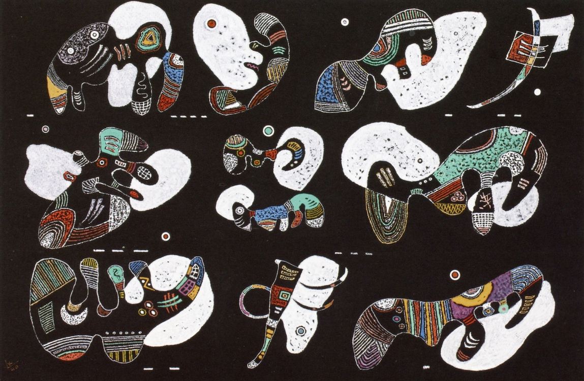 Wassily Kandinsky — Composition, 1940