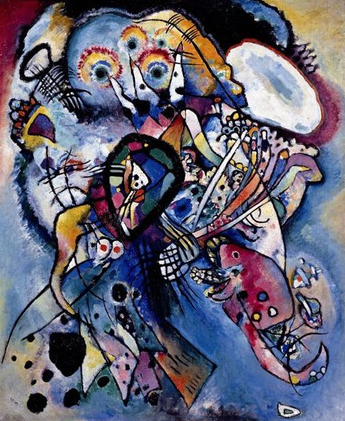 Wassily Kandinsky — Composition #218 (Two Ovals), 1919
